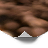 Spring Yellow Tulip Macro ポスター (角)