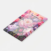 Spring Zen Sunrise Pink Blossom Garden  ポストイット (アングル)