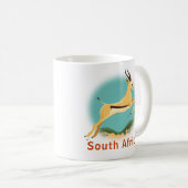 Springbok in South Africa コーヒーマグカップ (正面右)
