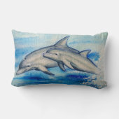 Springende Delfine ランバークッション (裏面)