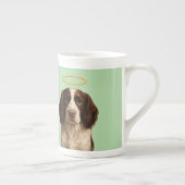 Springer Spaniel Angel / Devil bone china mug ボーンチャイナマグカップ (右)