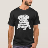 Springer Spaniel Design For Springer Spaniel Dog Tシャツ (正面)
