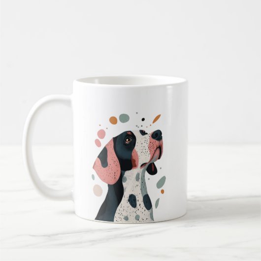 Springer Spaniel Dog Mugs コーヒーマグカップ (左)