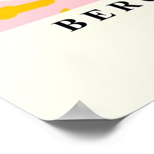 Springer Spaniel On a Toilet - Funny Matisse Style ポスター (角)