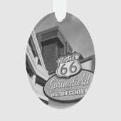 Springfieldグレースケールへようこそ オーナメント (正面)