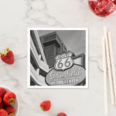 Springfieldグレースケールへようこそ スタンダードカクテルナプキン (インサイチュ)