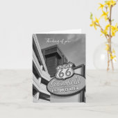 Springfield Grayscale考えるのYou Cardへようこそ カード (黄色い花)