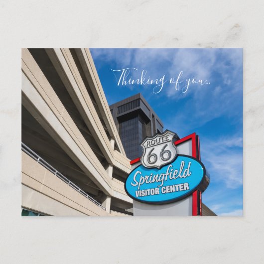 Springfield MOのYouはがき考えるへようこそ ポストカード (正面)