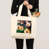 SpringflowersのDBarnhart著写真 ラージトートバッグ (正面(商品))