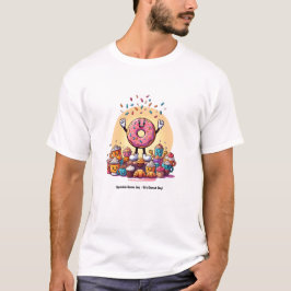 Springle Joy：たまらないドーナツの日 Tシャツ