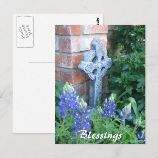 springpics 023、恵み ポストカード (正面/裏面)