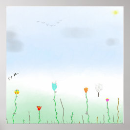 Spring's a-comin' ポスター