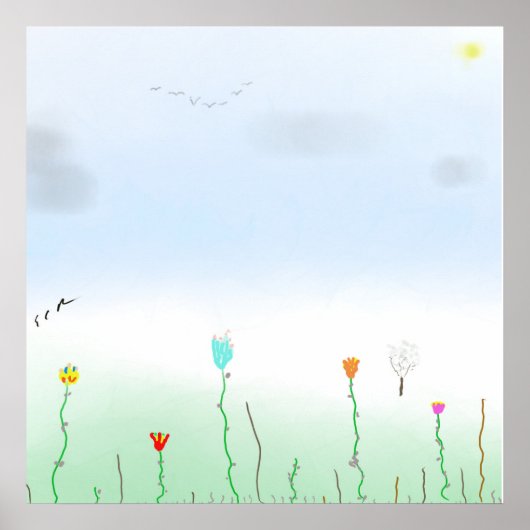 Spring's a-comin' ポスター (正面)