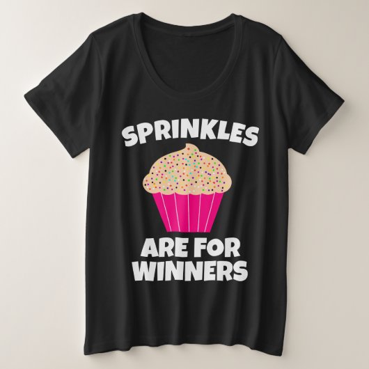 SPRINGS FOR WINNERS CUPCAKE Tシャツ (デザイン正面)