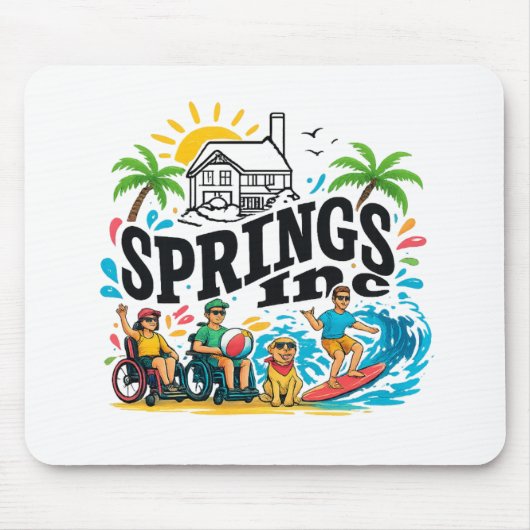 Springs Inc, カンパニーマウスパッド, マウスパッド (正面)