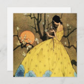 “Spring's Promise” by Marjorie Miller シーズンカード (正面/裏面)