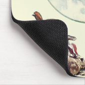 Springtimeのバニーを持つ1935年の男の子 マウスパッド (コーナー)