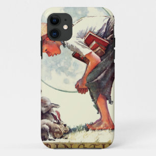 Springtimeのバニーを持つ1935年の男の子 iPhone 11 ケース