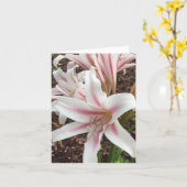 springtimeノートカード#2 カード (黄色い花)