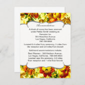 Springtime結婚のエンクロージャカード エンクロージャーカード (正面/裏面)