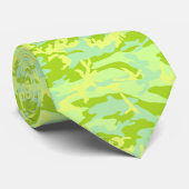 SpringTime迷彩柄パターン ネクタイ (ロール)