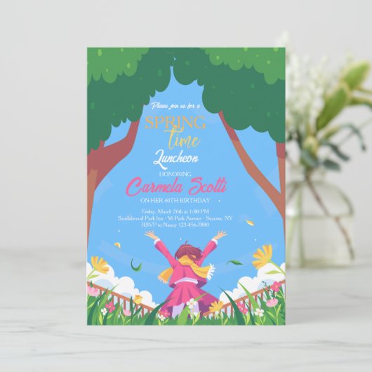 Springtime 招待状 (スタンド正面)