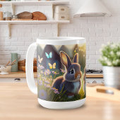 Springtime Bunnies #1 セラミックマグ コーヒーマグカップ
