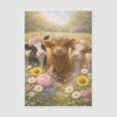 Springtime Cows  薄葉紙 (正面)