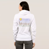 Springtime Impressionist Art Hoodie! パーカ (裏面フル)