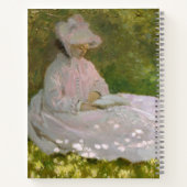 Springtime, Impressionist Portrait, Claude Monet ノートブック (裏面)