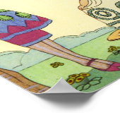 Springtime inフランスアールデコポスター ポスター (角)