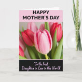 Springtime Mothers Day Bloom Card カード (正面)