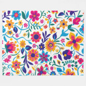 Springtime Serenity 60x80 Fleece Blanket フリースブランケット (正面(横))