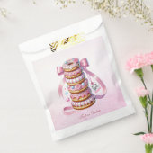 SprinkleドーナツPinkリボンの好意バッグ フェイバーバッグ (封をした状態)