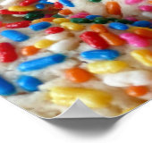 Sprinkle Cookieおもしろいベーキング写真 ポスター (角)