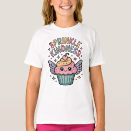 Sprinkle Kindness | カップケーキ Tシャツ