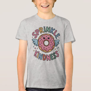 Sprinkle Kindness ドーナツ キッズ トライブレンドTシャツ