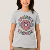 Sprinkle Kindness | ドーナツ キッズ トライブレンドＴシャツ (正面)