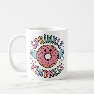 Sprinkle Kindness ドーナツ コーヒーマグカップ