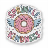 Sprinkle Kindness | ドーナツ シール (正面)