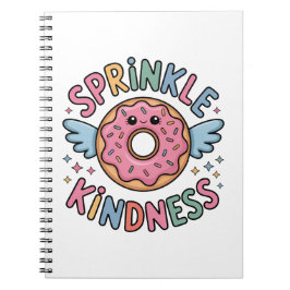 Sprinkle Kindness | ドーナツ ノートブック