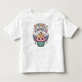 Sprinkle Kindness | Cupcake トドラーTシャツ (正面)