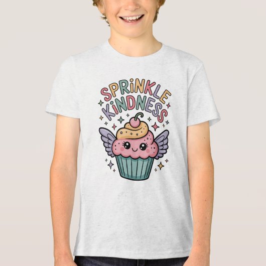 Sprinkle Kindness | Cupcake トライブレンドＴシャツ (正面)