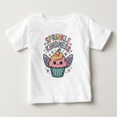 Sprinkle Kindness | Cupcake ベビーTシャツ (正面)