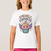 Sprinkle Kindness | Cupcake Tシャツ (正面)