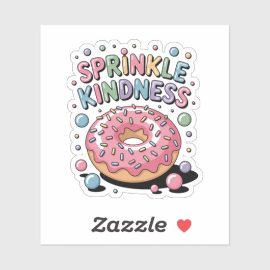 Sprinkle Kindness | Donut シール (シート)