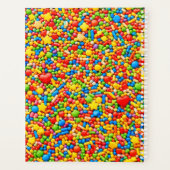 Sprinkle Planner Cover | Bright Rainbow Candy プランナー手帳 (裏面)