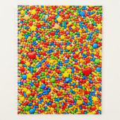 Sprinkle Planner Cover | Bright Rainbow Candy プランナー手帳 (正面)