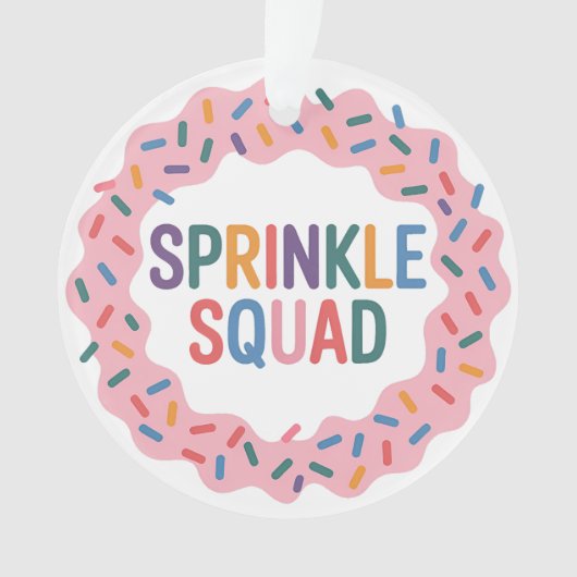 Sprinkle Squad | ベビースプリンクル オーナメント (正面)