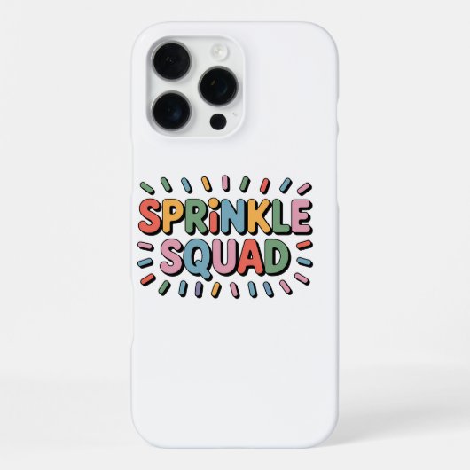 Sprinkle Squad | ベビースプリンクル iPhoneケース (裏面)